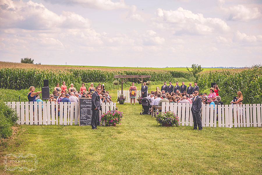 Vesperman Farms Wedding Ceremony