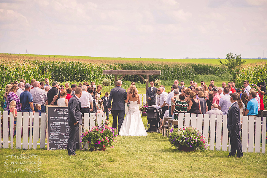 Vesperman Farms Wedding Ceremony