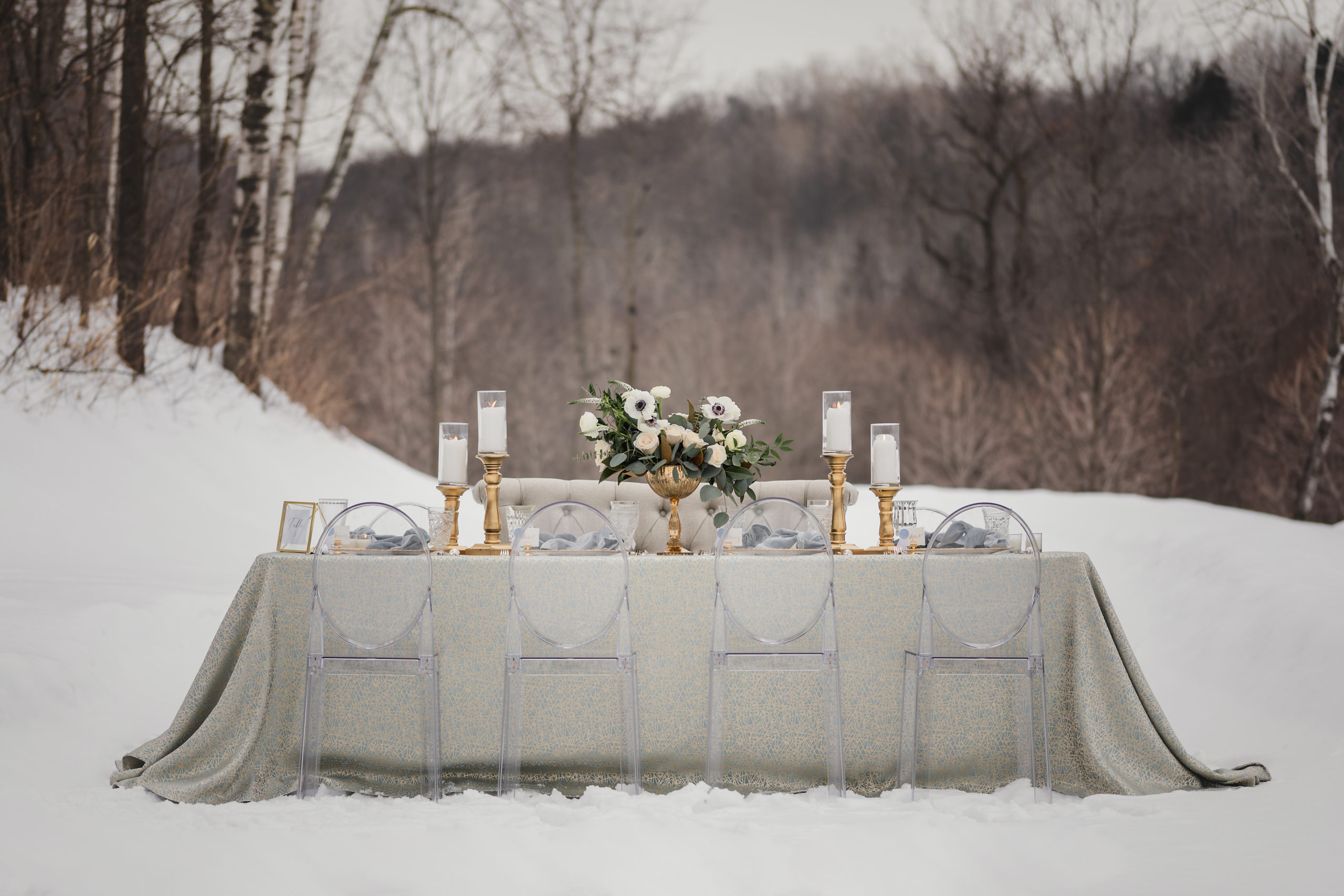 The Wedding Magazine Winter Wedding Inspiration - Styled Shoot | A Winter's Tale - Copyright Pink Spruce Photography 2019