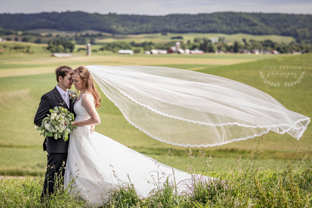 Rustic Farm Wedding at The Waumandee House | Dori + Logan | Pink Spruce Photography