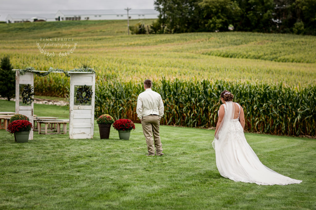 Family Farm Wedding in Fountain City Wisconsin · Bethany + Ethan | Wisconsin Wedding Photographer