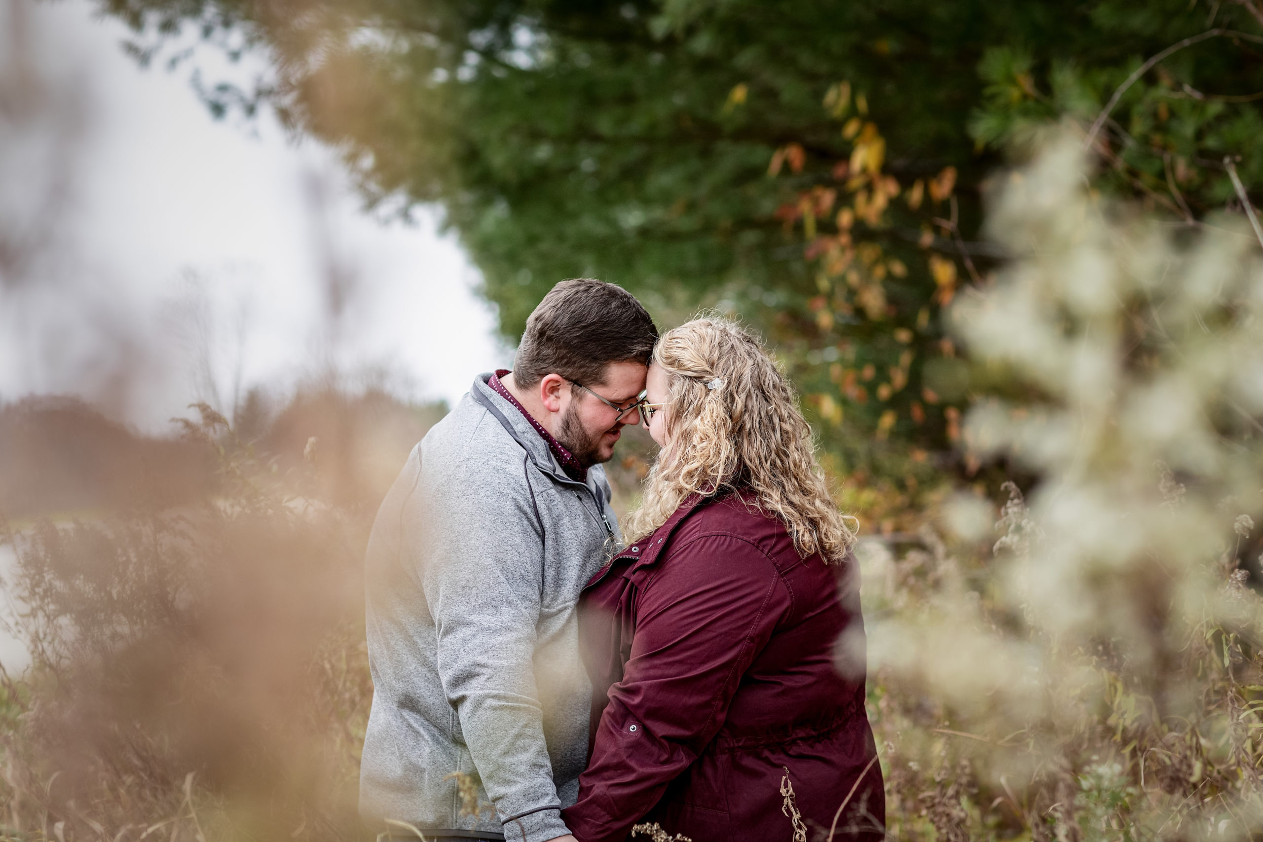 Fall Engagement Session at Cassell Hollow Farm | Allison + Ryan | Pink Spruce Photography Destination Wedding Photographer